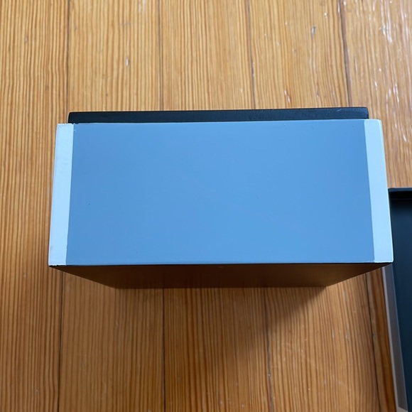 Frog Hill Designs Gray, Lacquered Glossy Rectangular and Square Box Set - Picture 4 of 10